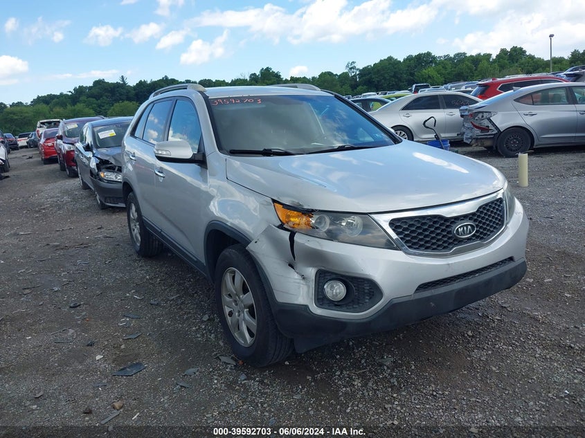 2011 Kia Sorento Lx V6 VIN: 5XYKT4A20BG144491 Lot: 39592703