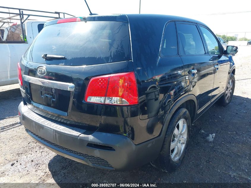 2012 Kia Sorento Lx VIN: 5XYKT3A14CG304715 Lot: 39592707