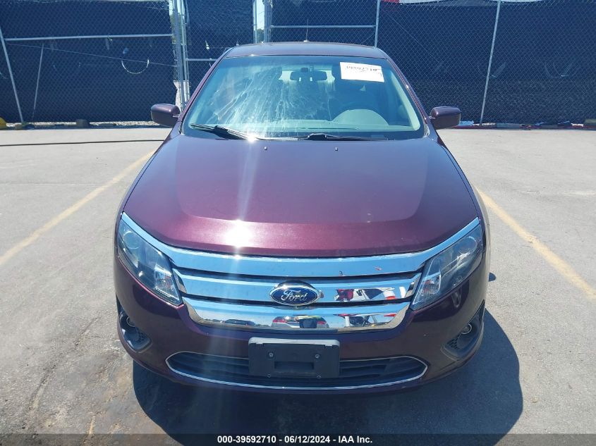 2012 Ford Fusion Se VIN: 3FAHP0HA5CR229490 Lot: 39592710
