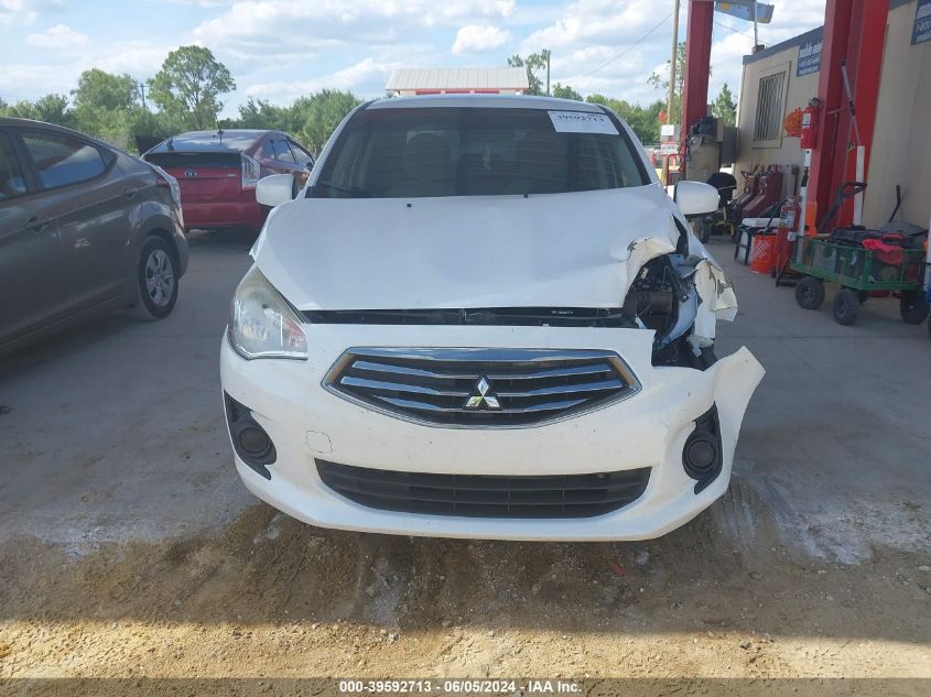 2018 Mitsubishi Mirage G4 Es VIN: ML32F3FJ7JHF03610 Lot: 39592713