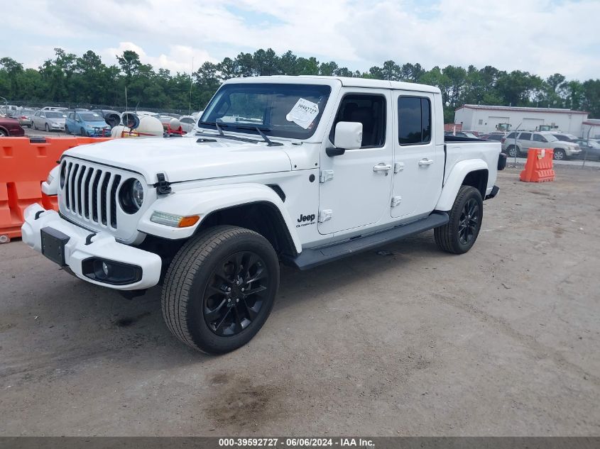 2022 Jeep Gladiator High Altitude 4X4 VIN: 1C6HJTFG4NL146467 Lot: 39592727