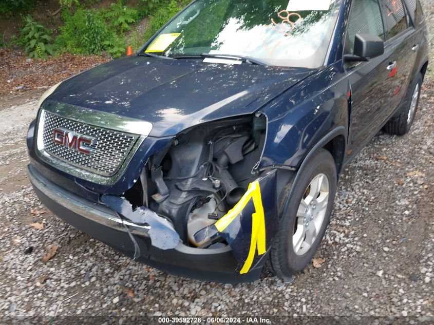 2012 GMC Acadia Sle VIN: 1GKKVPEDXCJ125797 Lot: 39592728