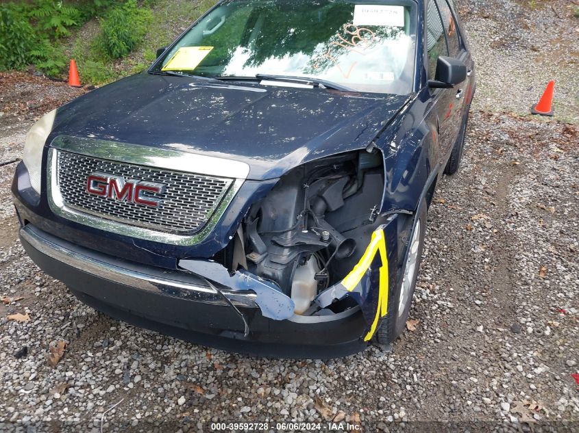 2012 GMC Acadia Sle VIN: 1GKKVPEDXCJ125797 Lot: 39592728