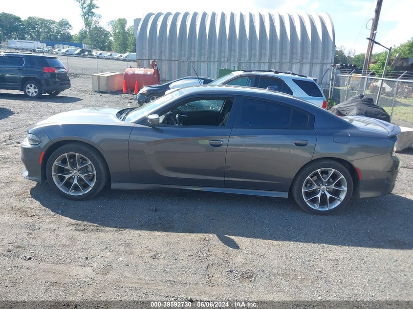 2021 Dodge Charger Gt Rwd VIN: 2C3CDXHG2MH639773 Lot: 39592730