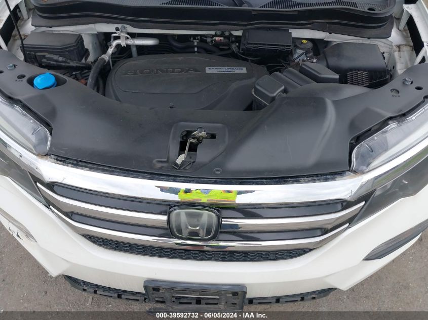 2017 Honda Pilot Touring VIN: 5FNYF6H99HB101736 Lot: 39592732