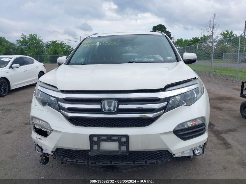 2017 Honda Pilot Touring VIN: 5FNYF6H99HB101736 Lot: 39592732