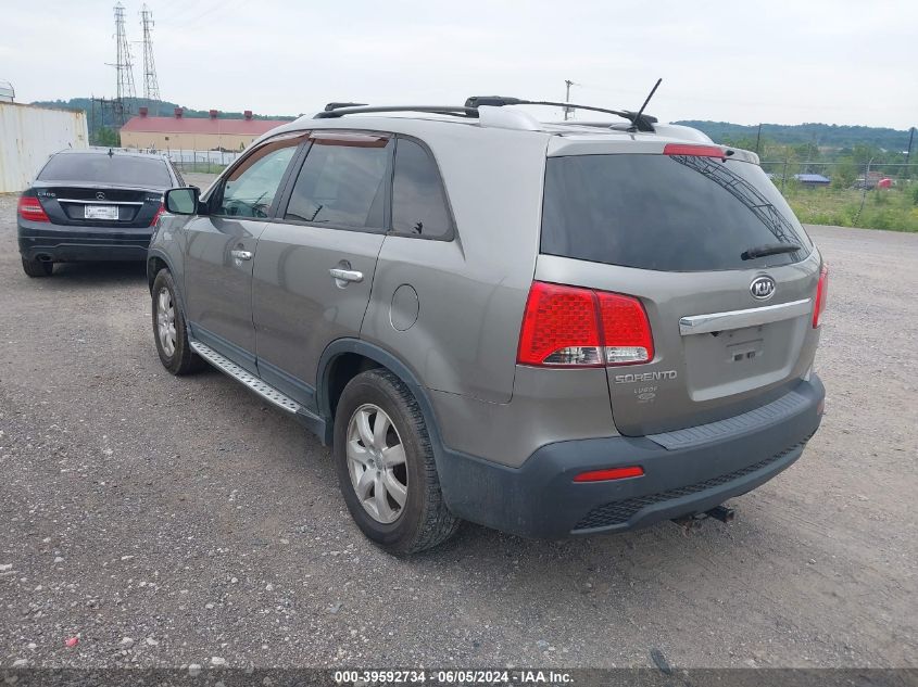 2013 Kia Sorento Lx VIN: 5XYKT4A62DG353477 Lot: 39592734