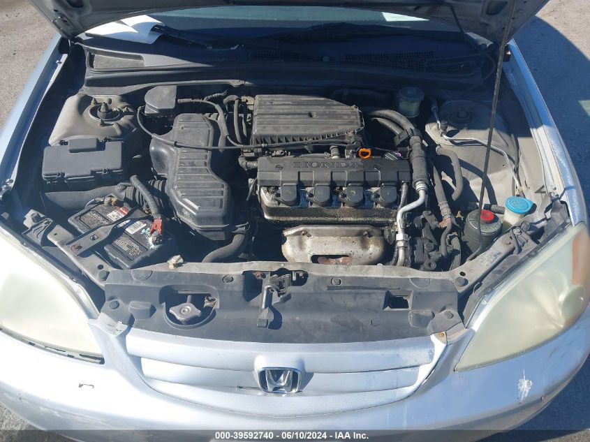 2HGES16541H615044 | 2001 HONDA CIVIC