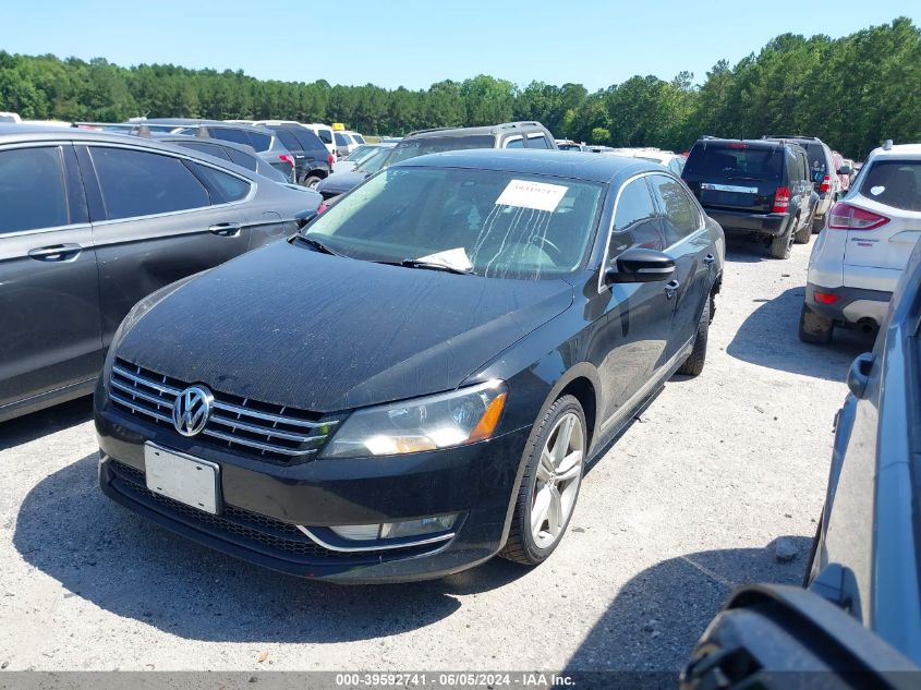 1VWBN7A38DC009848 | 2013 VOLKSWAGEN PASSAT