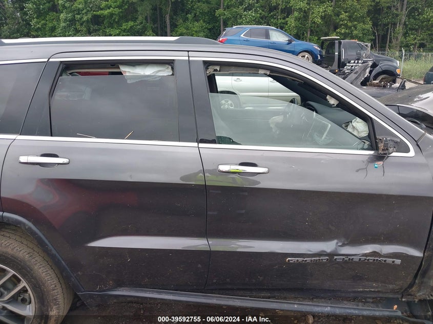 2017 Jeep Grand Cherokee Limited 4X4 VIN: 1C4RJFBG8HC741850 Lot: 39592755