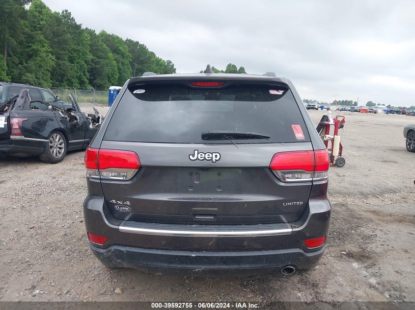 2017 Jeep Grand Cherokee Limited 4X4 VIN: 1C4RJFBG8HC741850 Lot: 39592755