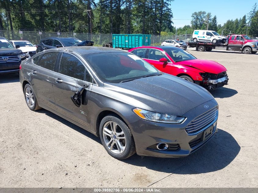 2016 Ford Fusion Energi Titanium VIN: 3FA6P0SU3GR241797 Lot: 39592756