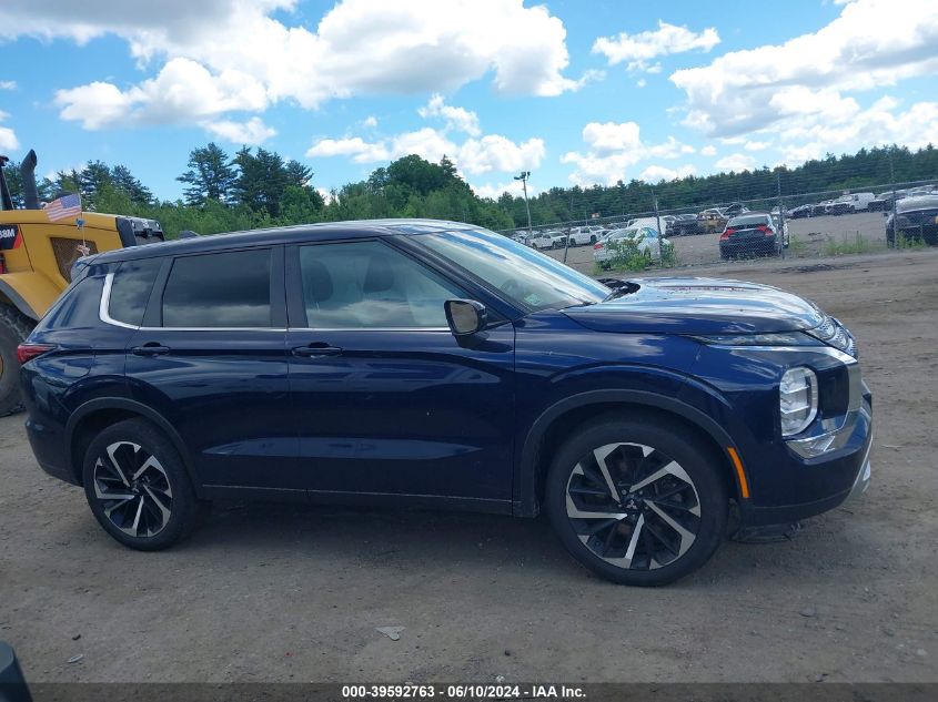 2022 Mitsubishi Outlander Black Edition S-Awc/Se 2.5 S-Awc/Se Launch Edition S-Awc VIN: JA4J4UA86NZ047521 Lot: 39592763