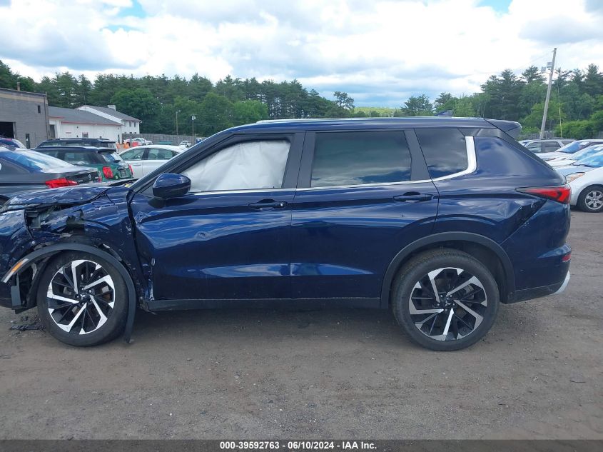 2022 Mitsubishi Outlander Black Edition S-Awc/Se 2.5 S-Awc/Se Launch Edition S-Awc VIN: JA4J4UA86NZ047521 Lot: 39592763