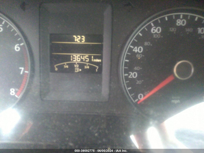 2011 Volkswagen Jetta 2.5L Se VIN: 3VWDZ7AJ8BM346527 Lot: 39592775