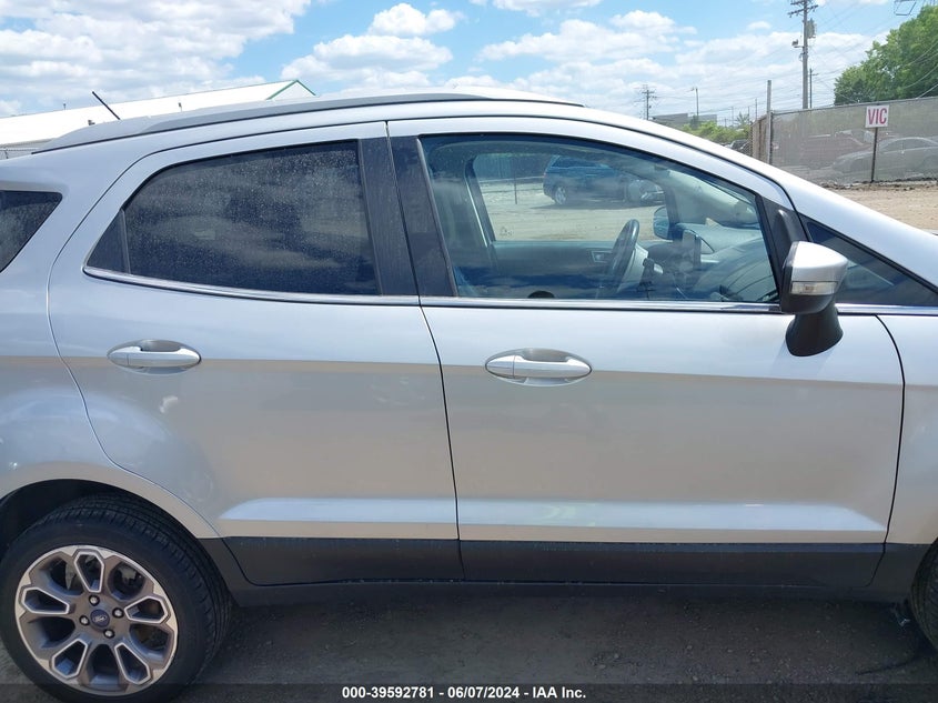 2020 FORD ECOSPORT TITANIUM - MAJ6S3KLXLC334865