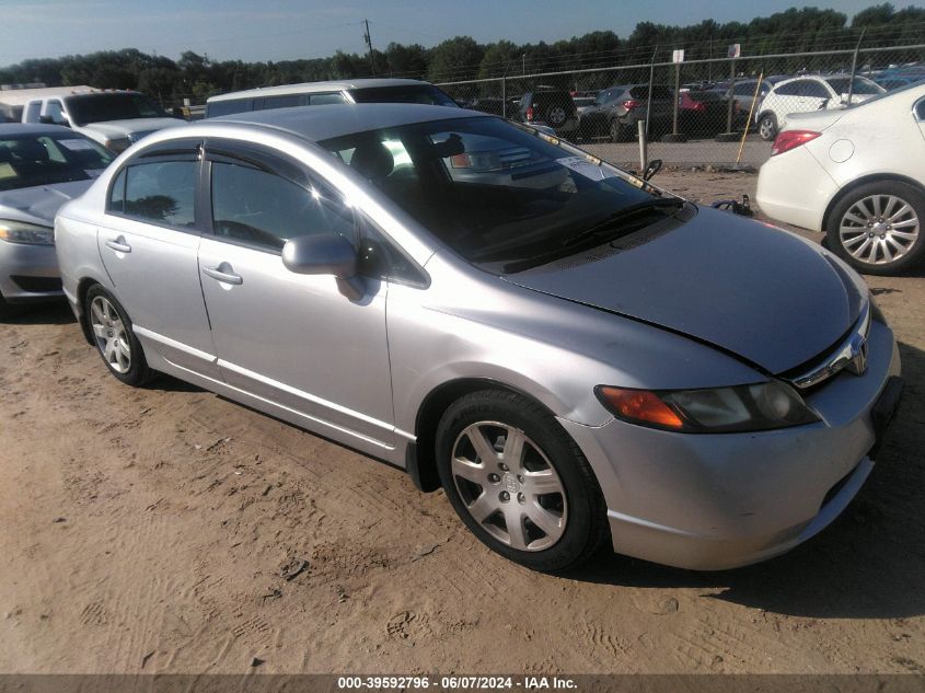 2007 Honda Civic Lx VIN: 1HGFA16577L120646 Lot: 39592796