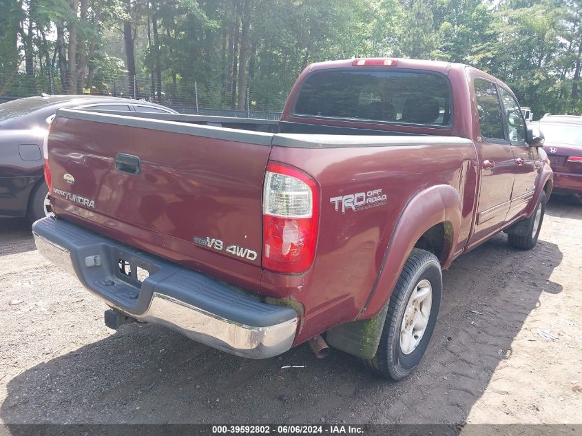 2004 Toyota Tundra Sr5 V8 VIN: 5TBDT44194S444265 Lot: 39592802