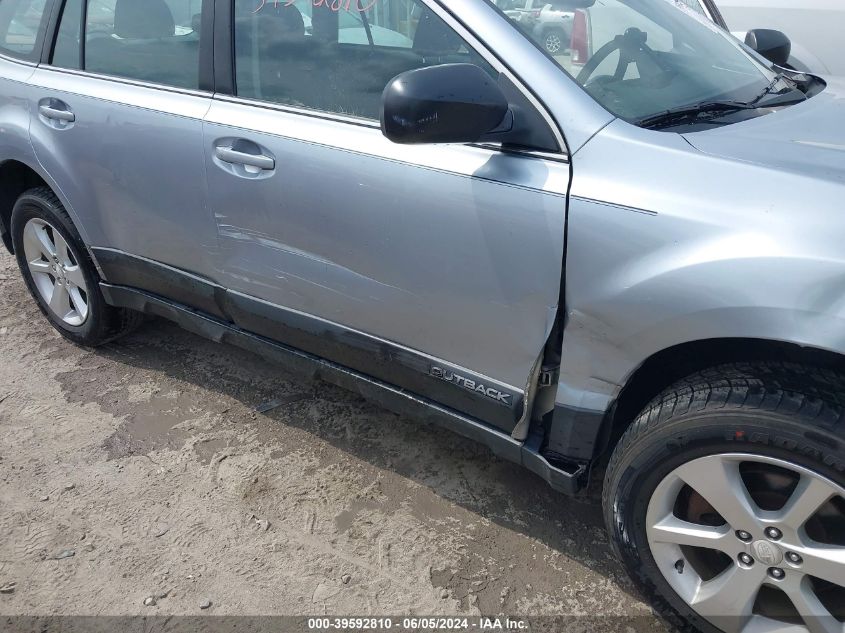 2014 Subaru Outback 2.5I VIN: 4S4BRBAC1E3326118 Lot: 39592810