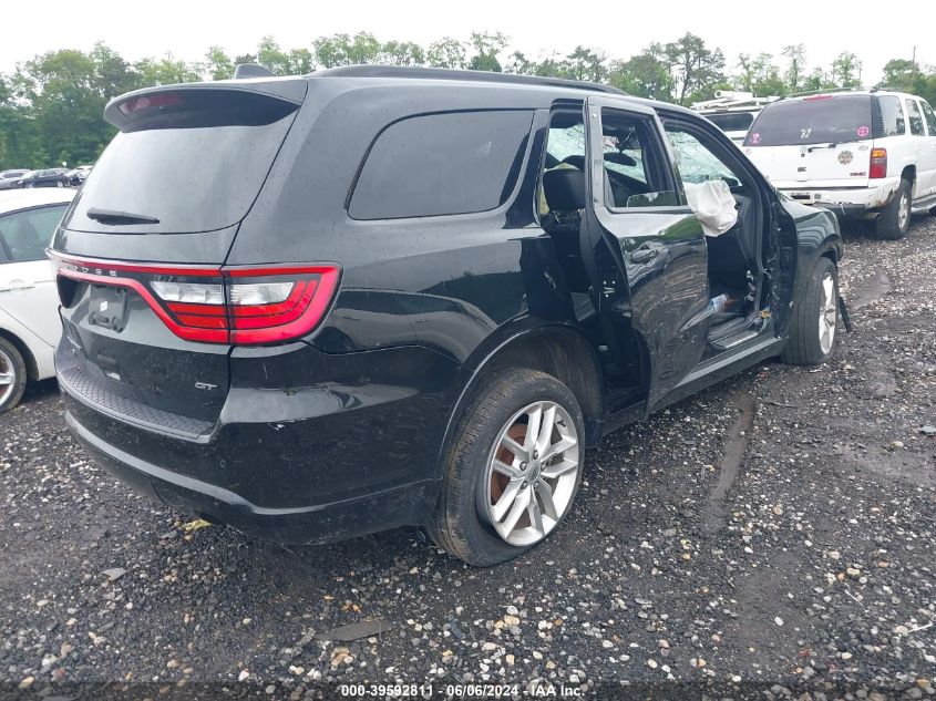 2021 Dodge Durango Gt Plus Awd VIN: 1C4RDJDG4MC720303 Lot: 39592811