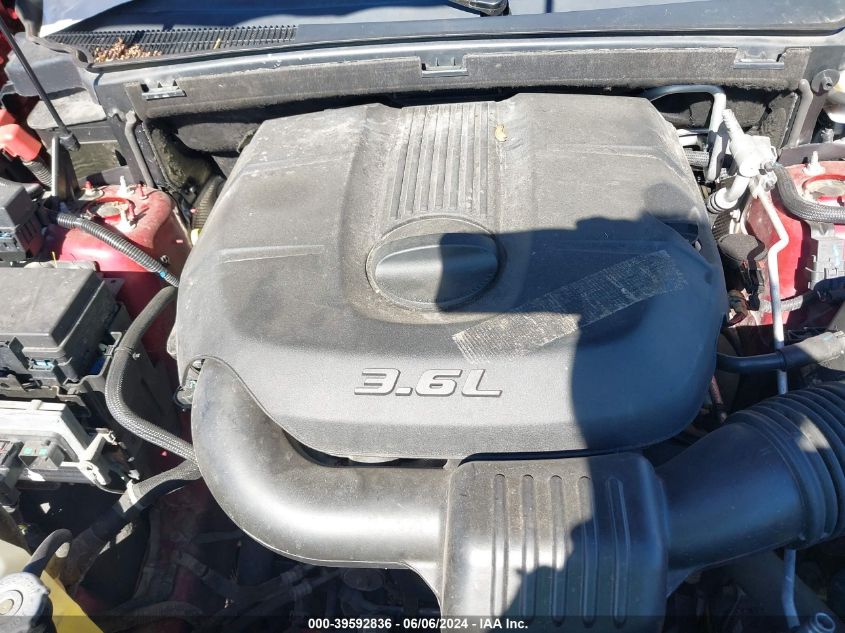 2011 Dodge Durango Crew VIN: 1D4RE4GG1BC599238 Lot: 39592836