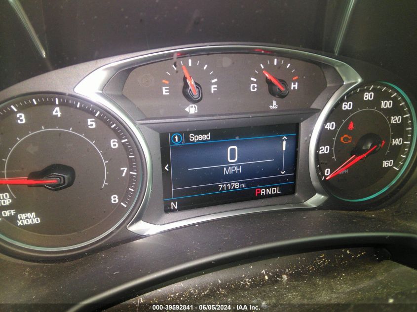 2019 Chevrolet Equinox Lt VIN: 2GNAXKEV6K6120340 Lot: 39592841