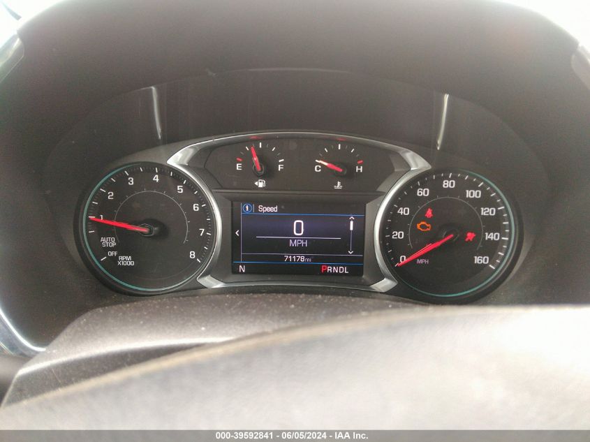 2019 Chevrolet Equinox Lt VIN: 2GNAXKEV6K6120340 Lot: 39592841