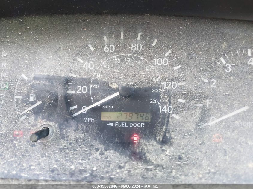 2000 Toyota Camry Le VIN: 4T1BG22K3YU676716 Lot: 39592846