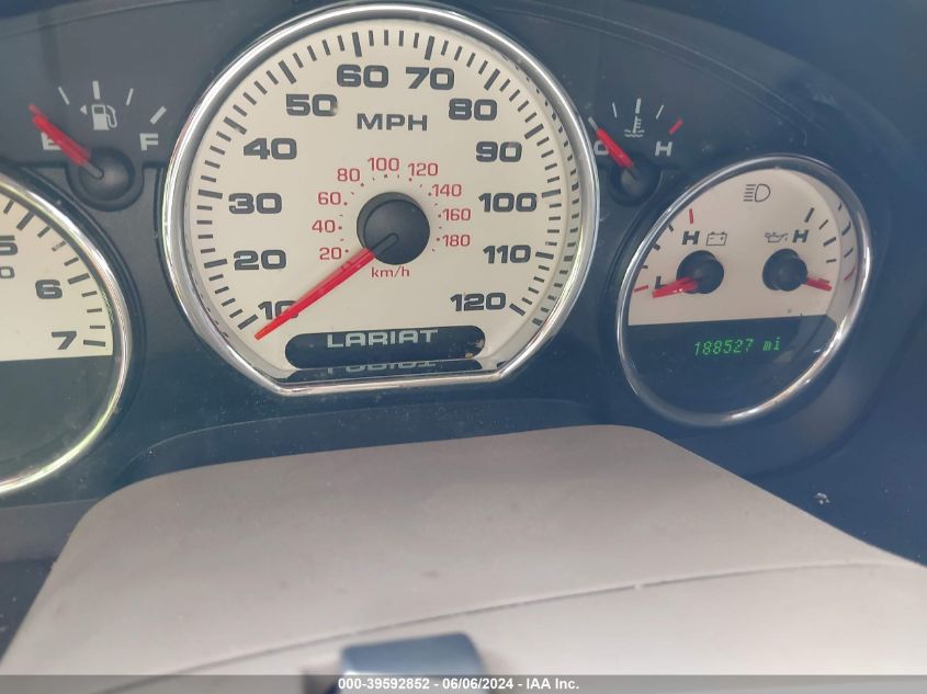 2007 Ford F-150 Lariat/Xlt VIN: 1FTPW12V87KA71652 Lot: 39592852