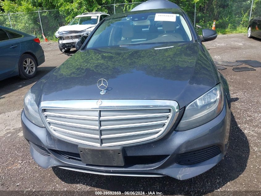 2016 Mercedes-Benz C 300 4Matic/Luxury 4Matic/Sport 4Matic VIN: 55SWF4KB9GU115124 Lot: 39592859