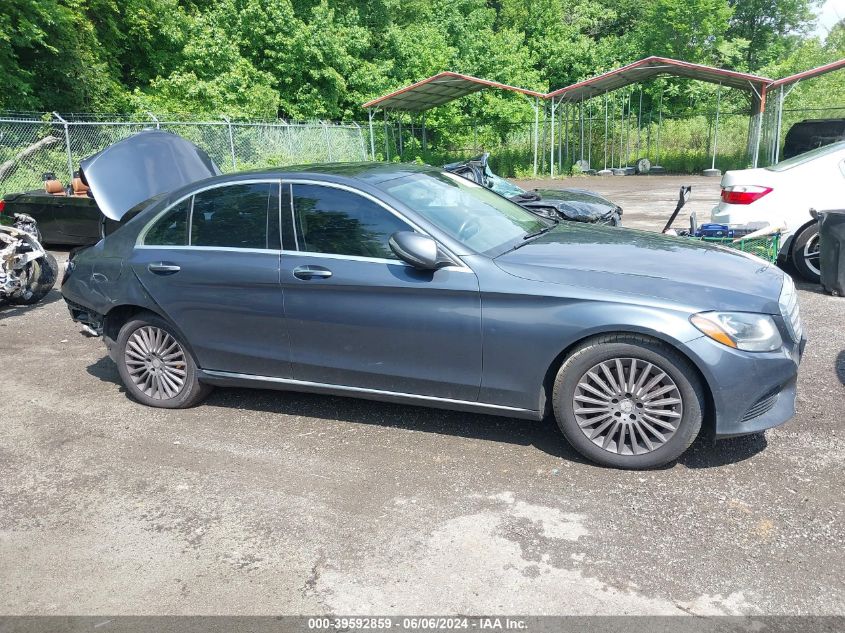 2016 Mercedes-Benz C 300 4Matic/Luxury 4Matic/Sport 4Matic VIN: 55SWF4KB9GU115124 Lot: 39592859