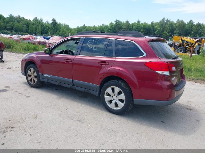 2011 Subaru Outback 2.5I Premium VIN: 4S4BRBCC8B3390388 Lot: 39592865