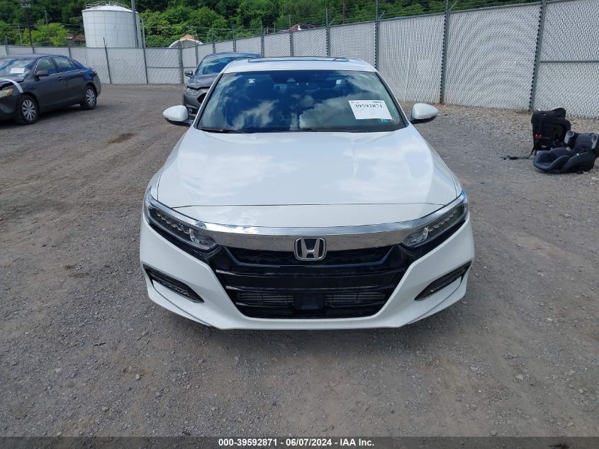 2018 Honda Accord Ex-L VIN: 1HGCV1F50JA215091 Lot: 39592871