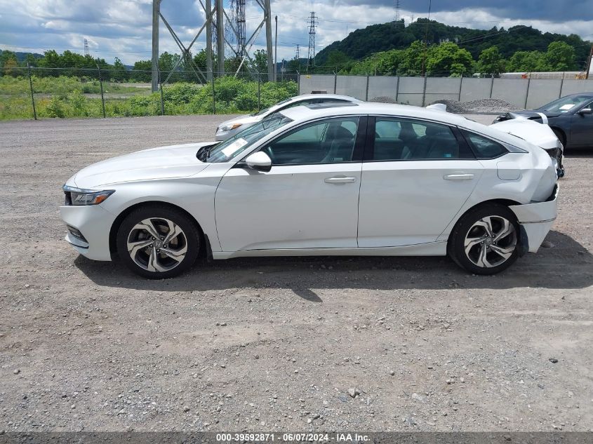 2018 Honda Accord Ex-L VIN: 1HGCV1F50JA215091 Lot: 39592871