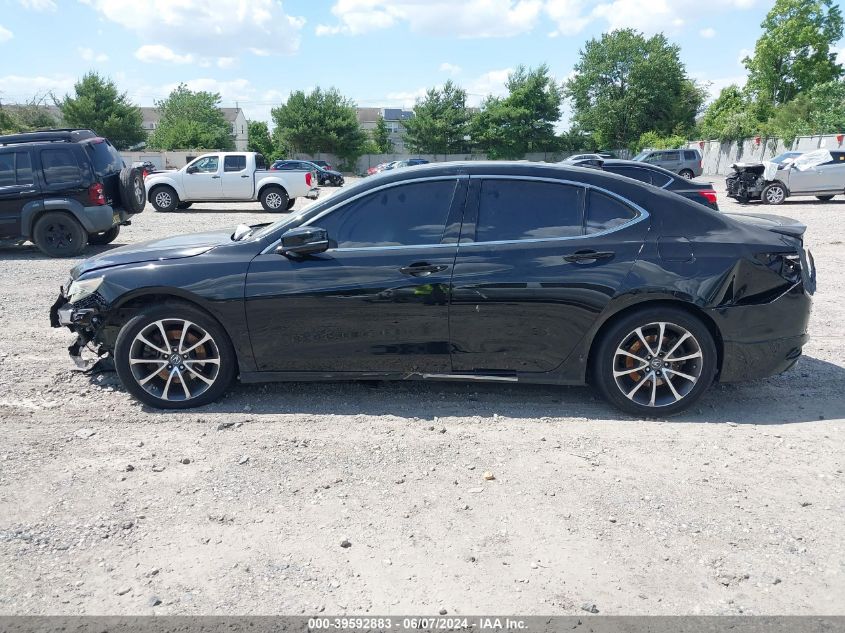 2015 Acura Tlx V6 Advance VIN: 19UUB3F73FA001889 Lot: 39592883