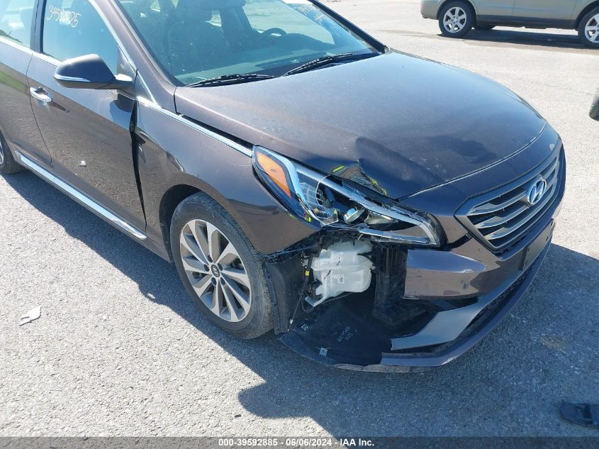 2015 Hyundai Sonata Sport VIN: 5NPE34AF5FH253799 Lot: 39592885