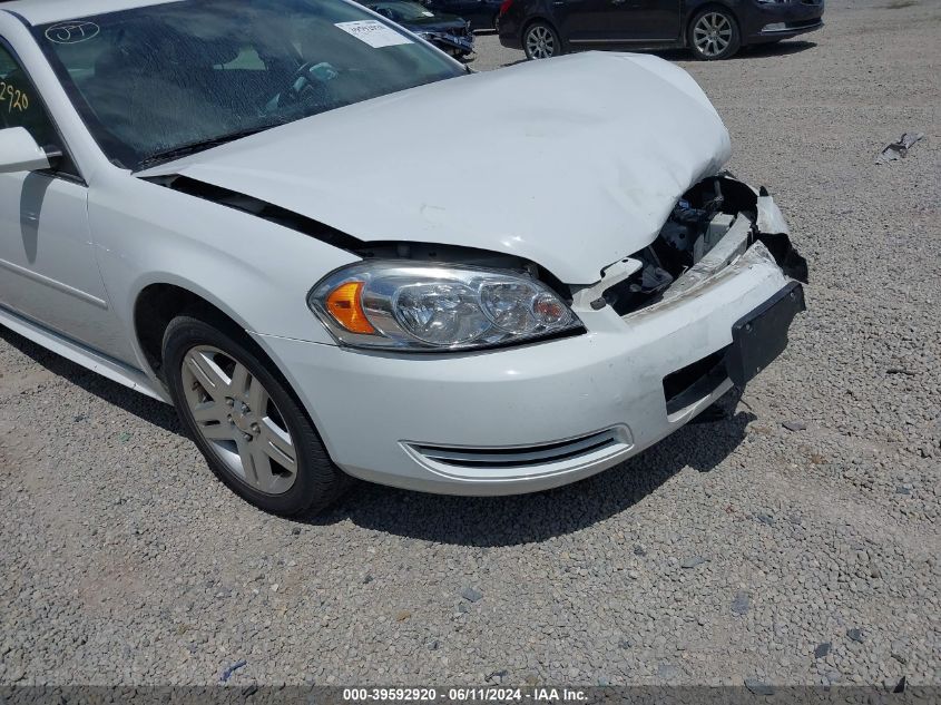 2012 Chevrolet Impala Lt VIN: 2G1WB5E3XC1118028 Lot: 39592920
