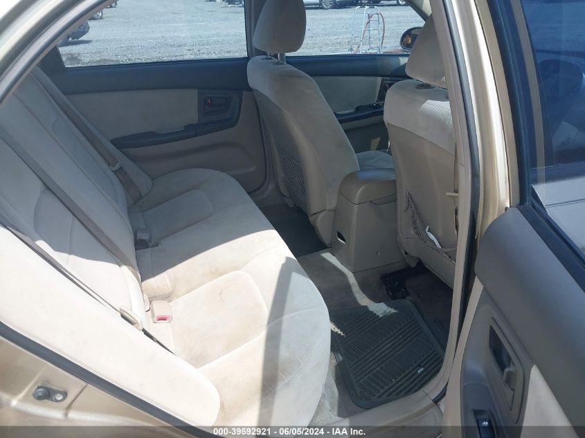 2006 Kia Spectra Ex/Lx/Sx VIN: KNAFE121165324929 Lot: 39592921