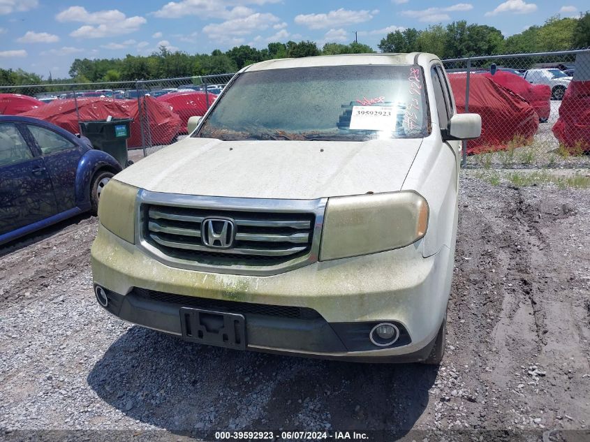 2014 Honda Pilot Ex-L VIN: 5FNYF3H59EB017374 Lot: 39592923