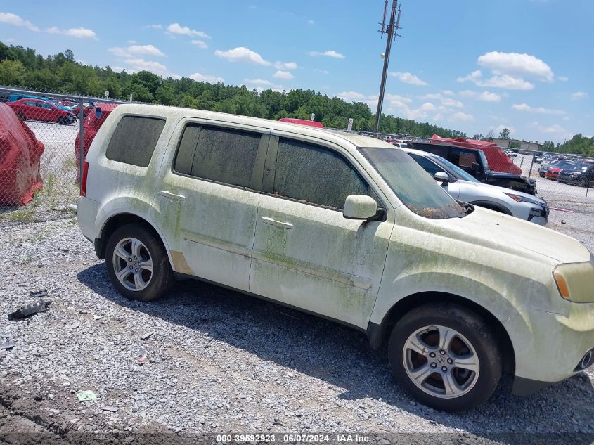 2014 Honda Pilot Ex-L VIN: 5FNYF3H59EB017374 Lot: 39592923