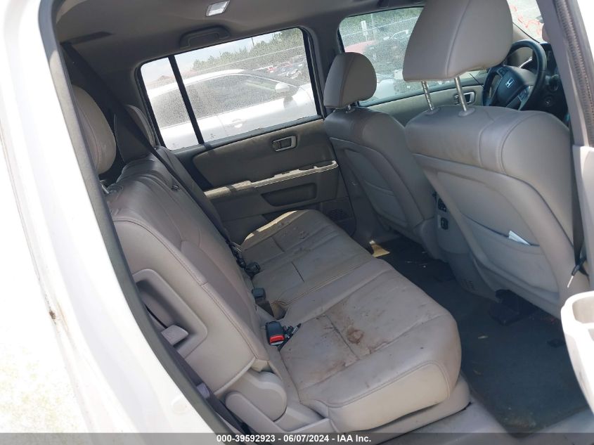 2014 Honda Pilot Ex-L VIN: 5FNYF3H59EB017374 Lot: 39592923