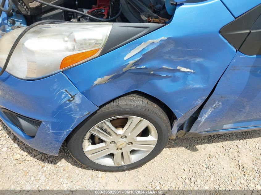 2014 Chevrolet Spark Ls Auto VIN: KL8CB6S94EC523686 Lot: 39592931