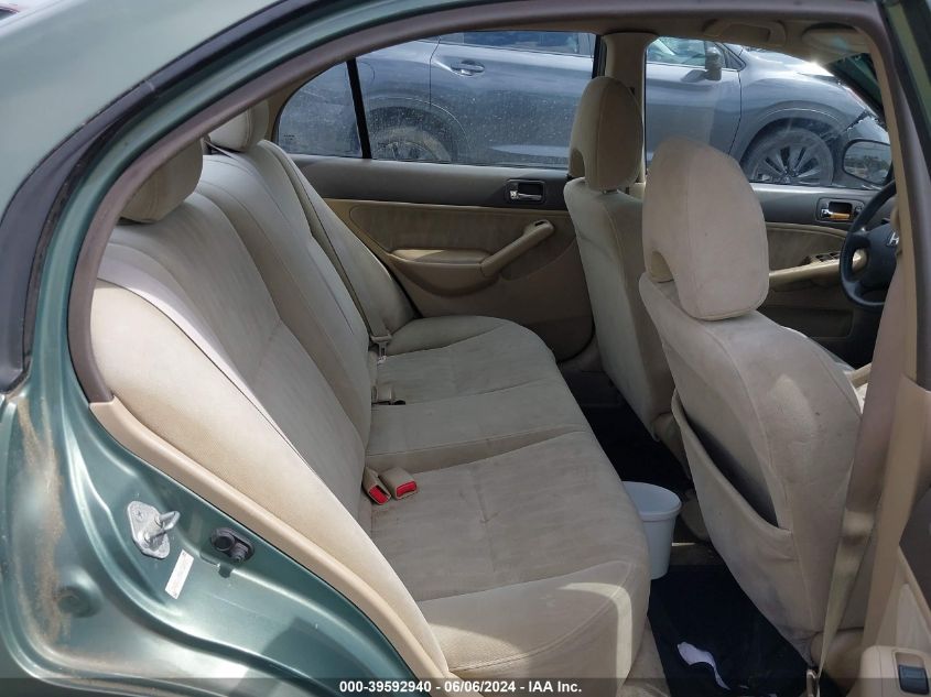 2004 Honda Civic Lx VIN: 2HGES16534H500987 Lot: 39592940