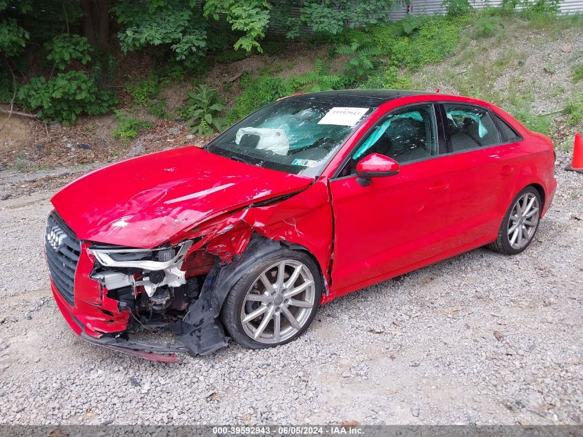 2016 Audi A3 2.0T Premium VIN: WAUB8GFFXG1031716 Lot: 39592943