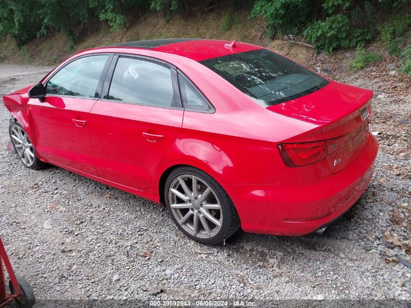 2016 Audi A3 2.0T Premium VIN: WAUB8GFFXG1031716 Lot: 39592943