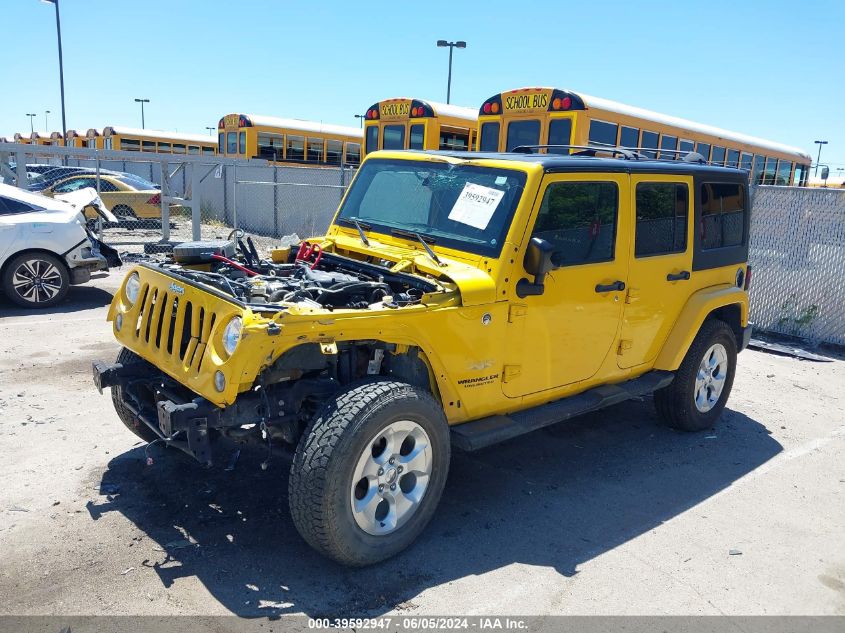 2015 Jeep Wrangler Unlimited Sahara VIN: 1C4BJWEG6FL712972 Lot: 39592947