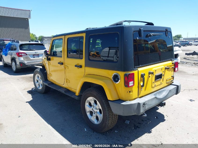 2015 Jeep Wrangler Unlimited Sahara VIN: 1C4BJWEG6FL712972 Lot: 39592947