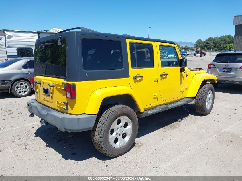 2015 Jeep Wrangler Unlimited Sahara VIN: 1C4BJWEG6FL712972 Lot: 39592947