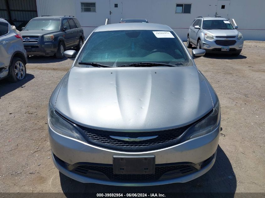 2015 Chrysler 200 S VIN: 1C3CCCBB6FN511779 Lot: 39592954