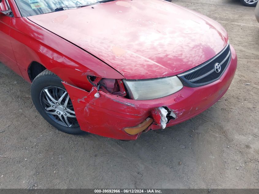 2000 Toyota Camry Solara Se VIN: 2T1CG22P5YC375933 Lot: 39592966